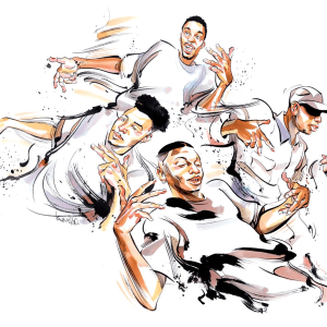 The King - 6 Freestyle Illustrations