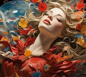 Woman Creates Digital Paintings