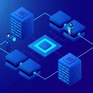 Data Blockchain System illustration