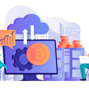 Cryptocurrency illustration