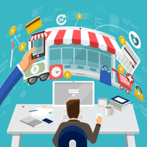 Digital Marketing Illustration set