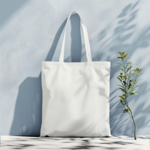 High-Quality Canvas Tote Bag Mockup