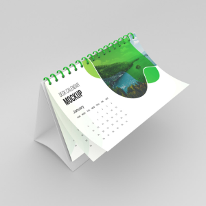 High Quality Calendar Mockup