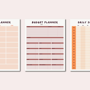Planner Bundle Set