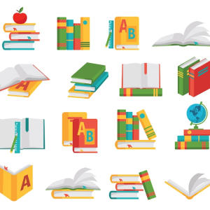 Vector Compositions with Colorful Books