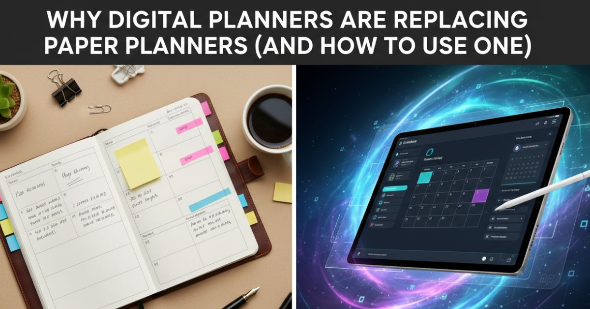 digital planner vs paper planner