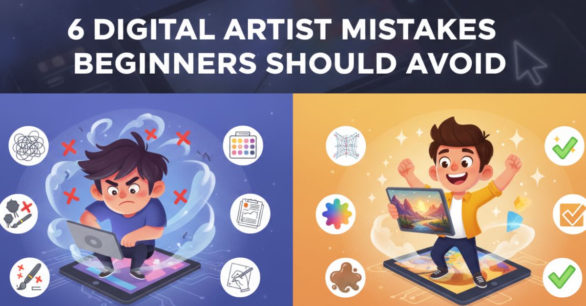 Digital Artist Mistakes